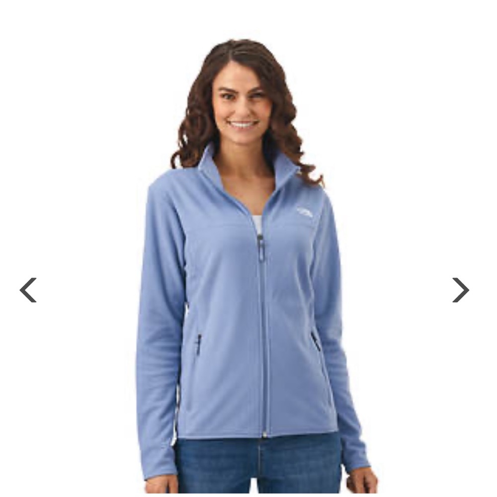 The North Face fleece zipped jacket.